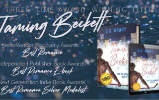 Taming Beckett is an Award Winning Romance