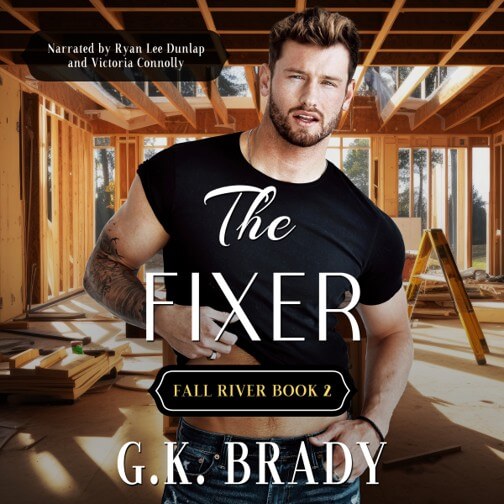 the Fixer romance audiobook cover