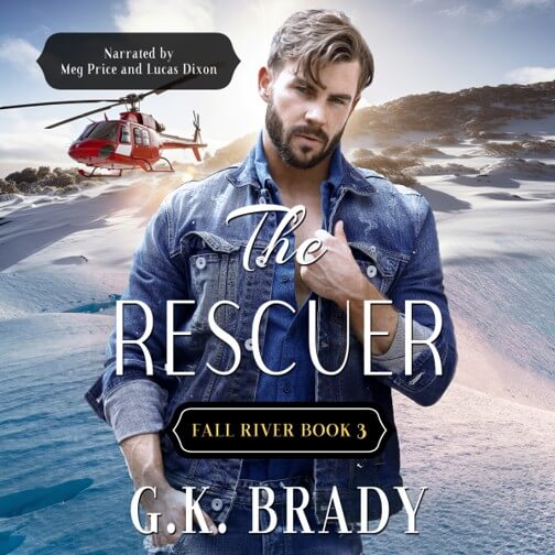 The Rescuer audiobook romance cover